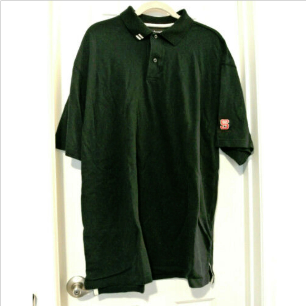 Mens Ashworth Golf Shirt NC State Wolfpack Club XL
